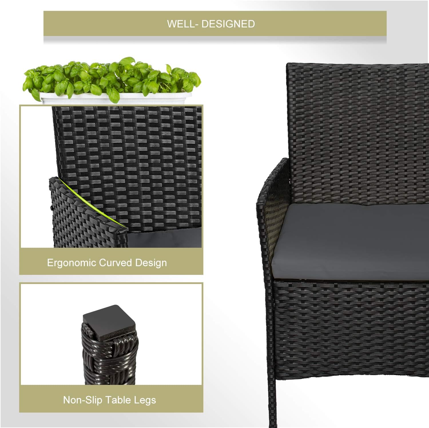 Outdoor Patio Furniture 360 Swivel Patio Bar Stools,Bar Chairs Textilene Mesh Fabric All-Weather High Bistro Stools Patio Furniture Backyard(Chairs &1 Table)