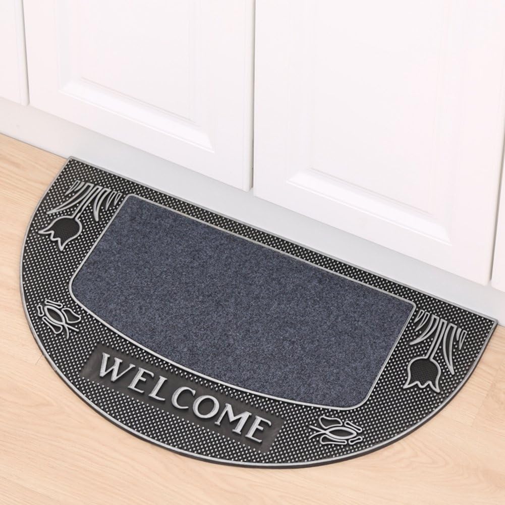TGVBFG Entrance mats/Rubbing pad/Door mat/Non-slip suction bath mat/Rubber floor mat-B 46x78cm(18x31inch)