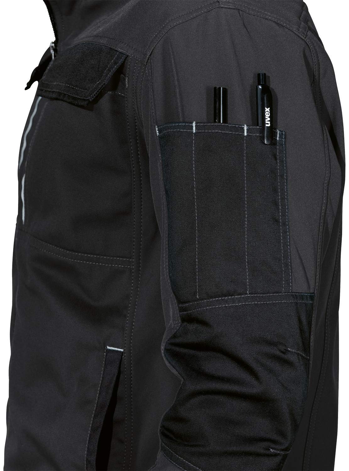 Uvex Tune-Up Veste de travail softshell pour homme – Respirante & Hydrofuge