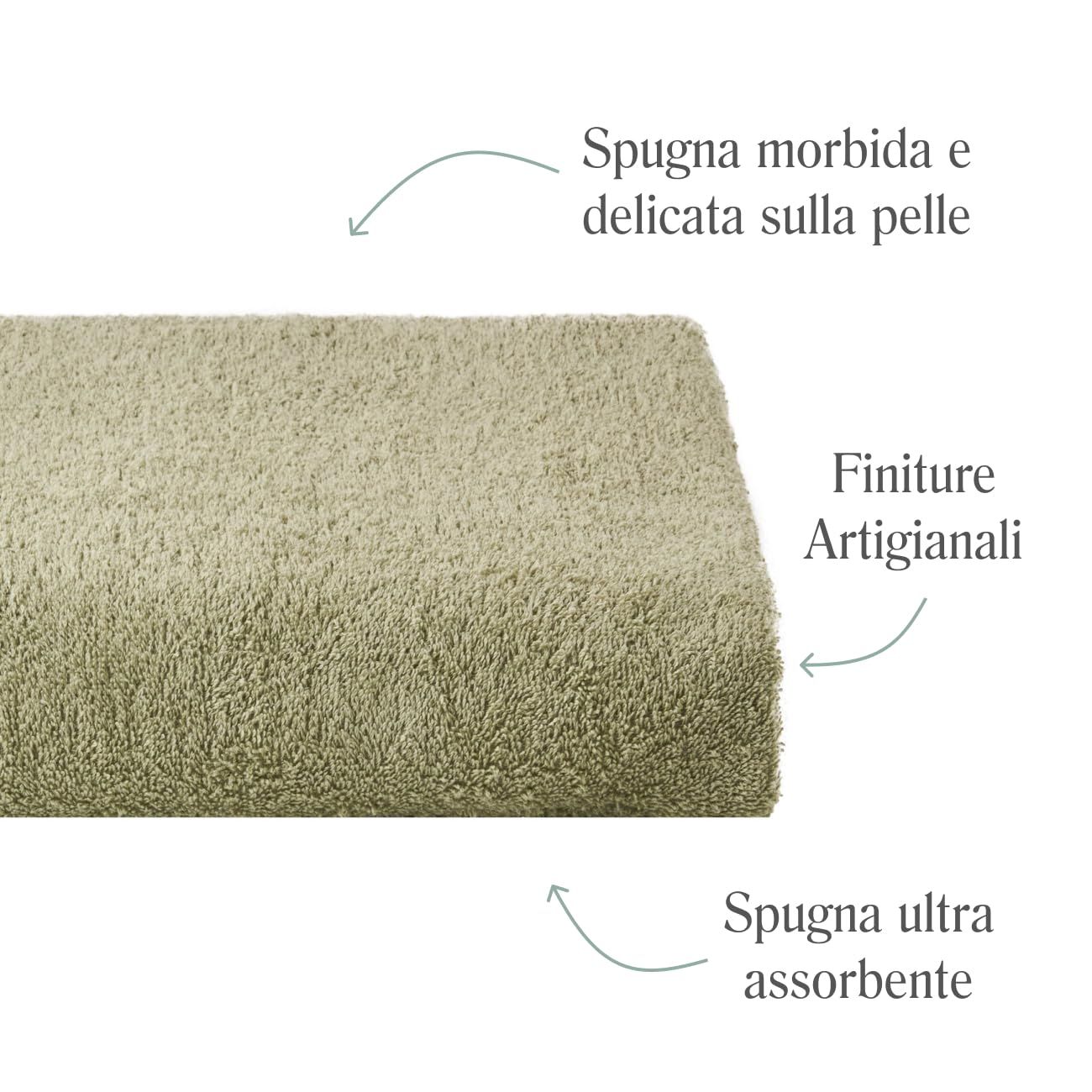 NELLA BIAGINI Telo Doccia Grande, Telo Bagno, 150x100 cm, 100% Spugna di Cotone, 420 gr/mq, per Sauna e SPA, Morbido, Assorbente, Resistente, Tinta Unita. Modello: Minerva