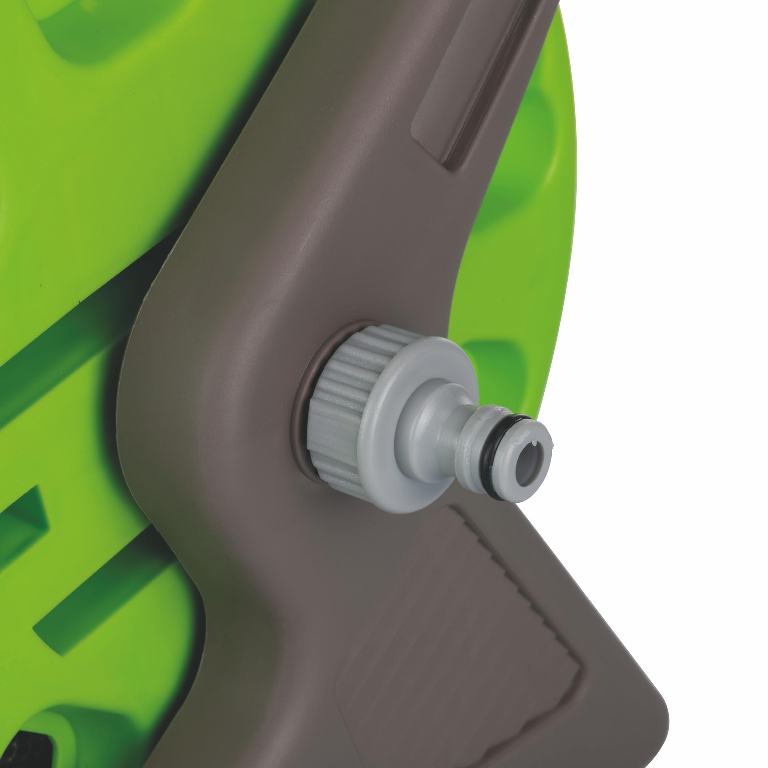 Set de tuyau d'arrosage avec enrouleur de tuyau 20 m, lance de pulvérisation réglable, Esté