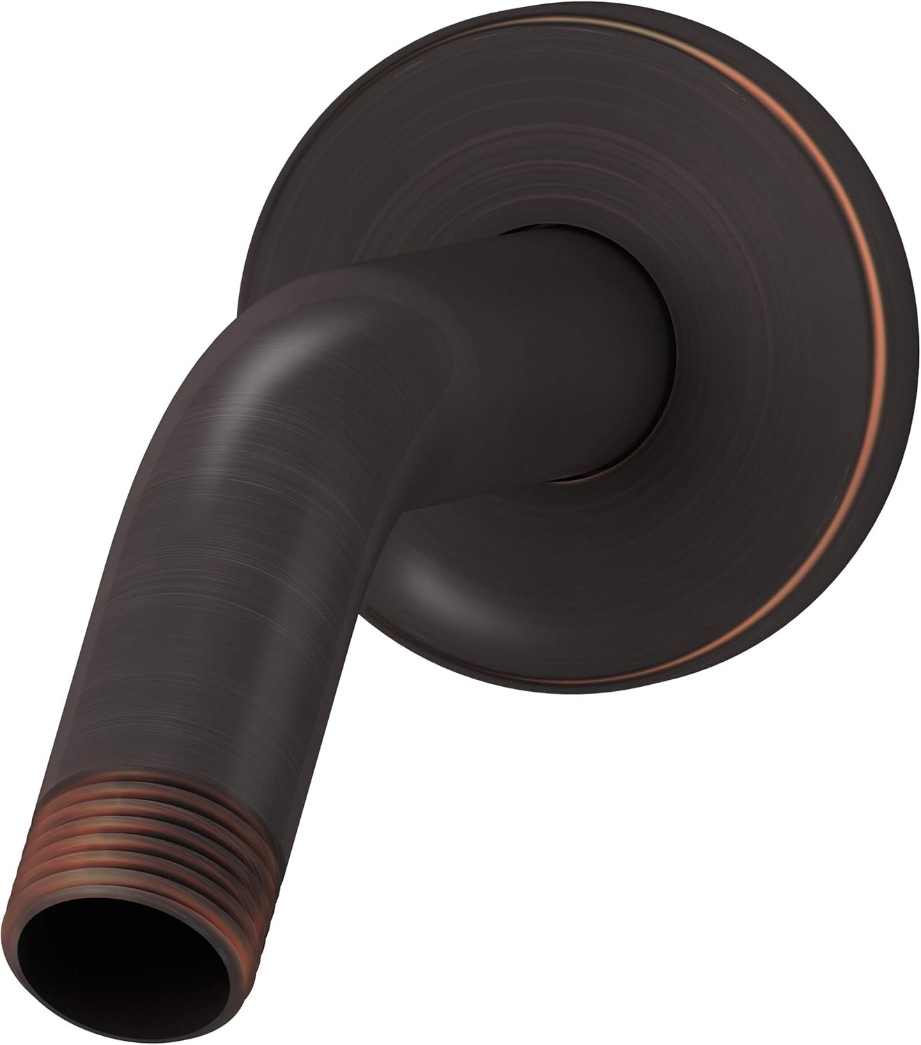 Symmons 300S-SBZ Elm Shower Arm with Flange in Seasoned Bronze