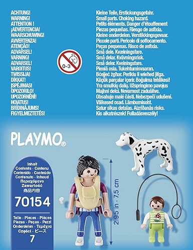 Miniatura 4 de Playmobil 70154 Special Plus Mama con bebé y perro, divertido juego de roles imaginativo, juegos adecuados para niños a partir de 4 años