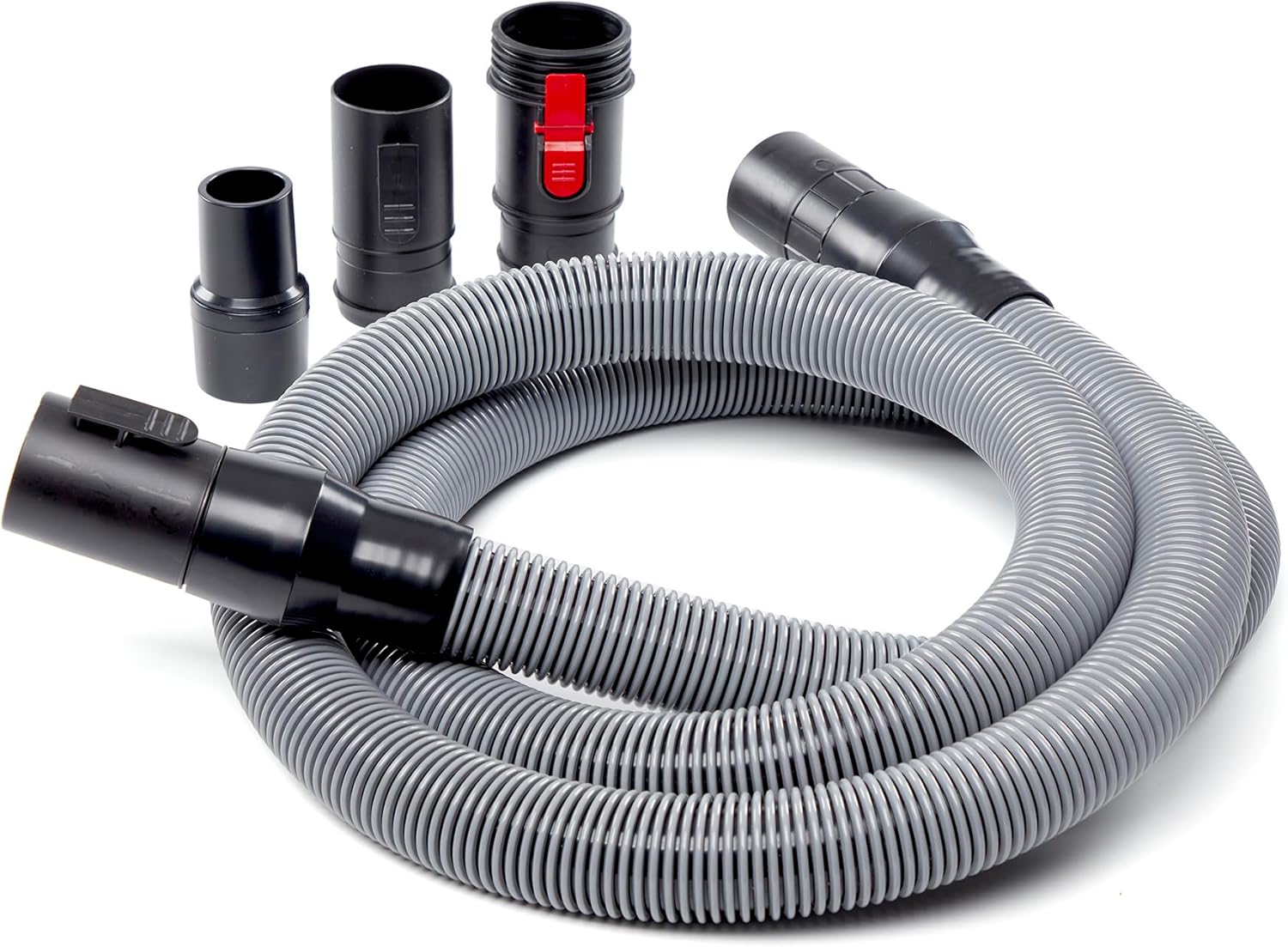 CRAFTSMAN CMXZVBE38804 1-7/8 in. x 10 ft. Wet Dry Vac Professional Hose Attachment Kit, Industrial-Grade Shop Vacuum Locking Hose, Fits Most Wet/Dry Vacuums with a 1-7/8 in. Diameter Hose