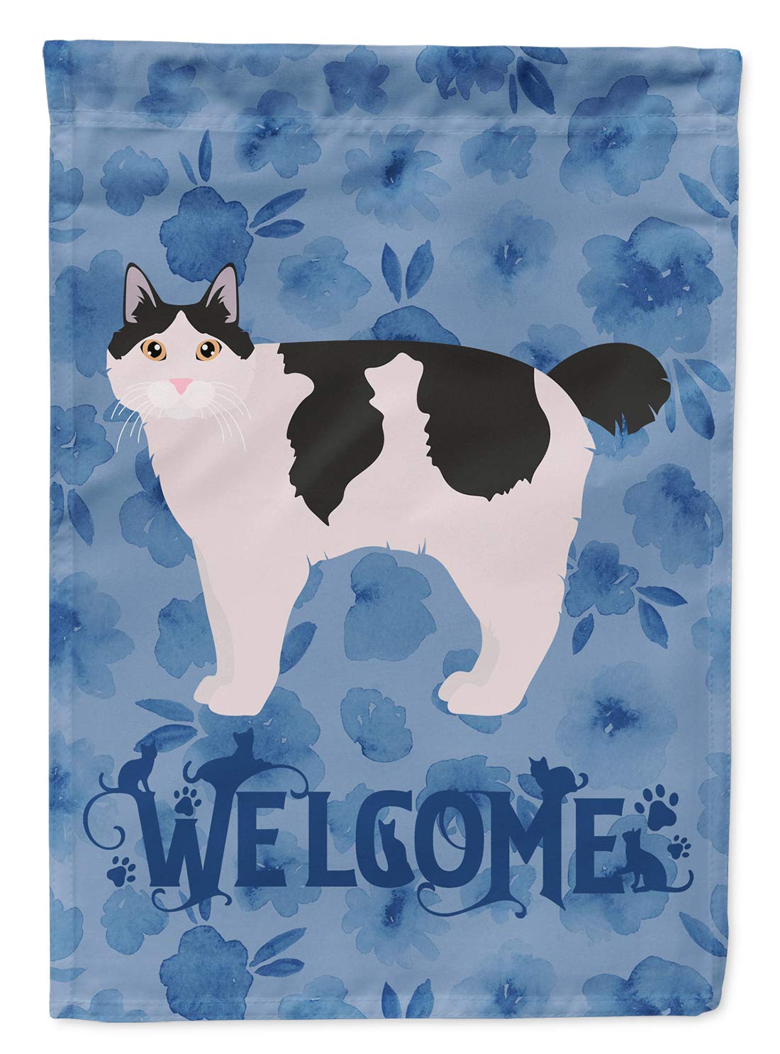 Drapeau Kurilien Bobtail chat décoration jardin extérieur multicolore CK4907GF