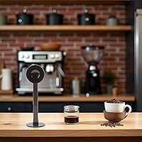 Vista 2 de 2-In-1 Gray Coffee Bean Spoon Tamping Scoop Tamper Tea Tool For Coffee Bean Spoon Coffee Measuring Coffee Scoops