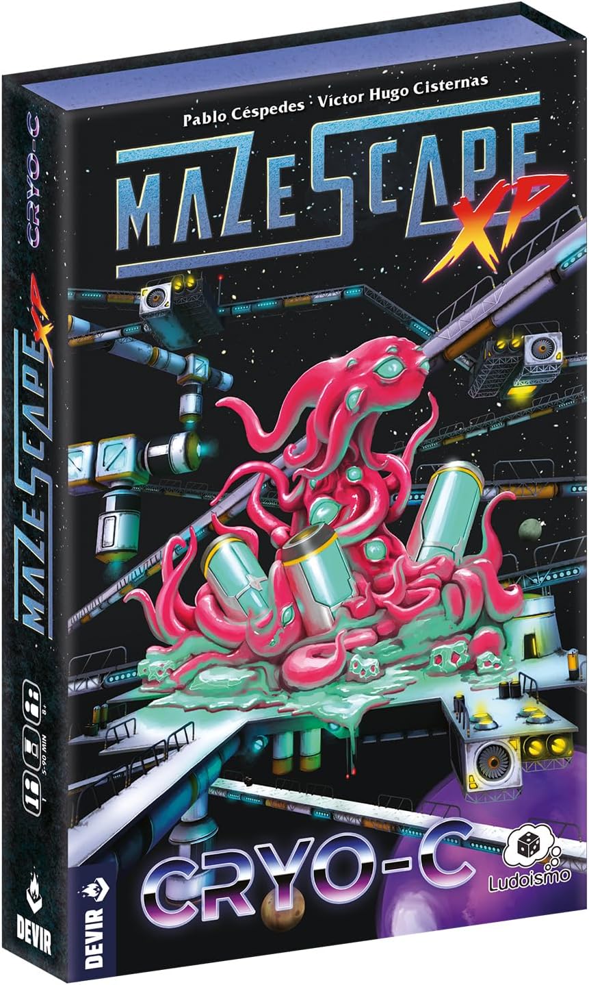 DEVIR Mazescape Cryo-C Solo Board Game for 8 Years