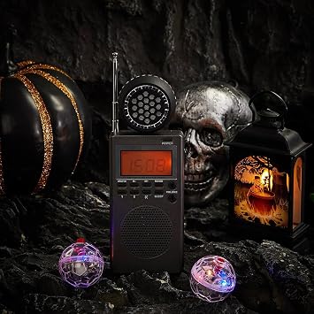 12Pcs Spirit Box Equipment Kit,with 2 LED Cat Ball 1 Spirit Box Speaker Paranormal Equipment Kit for Home Outdoor
