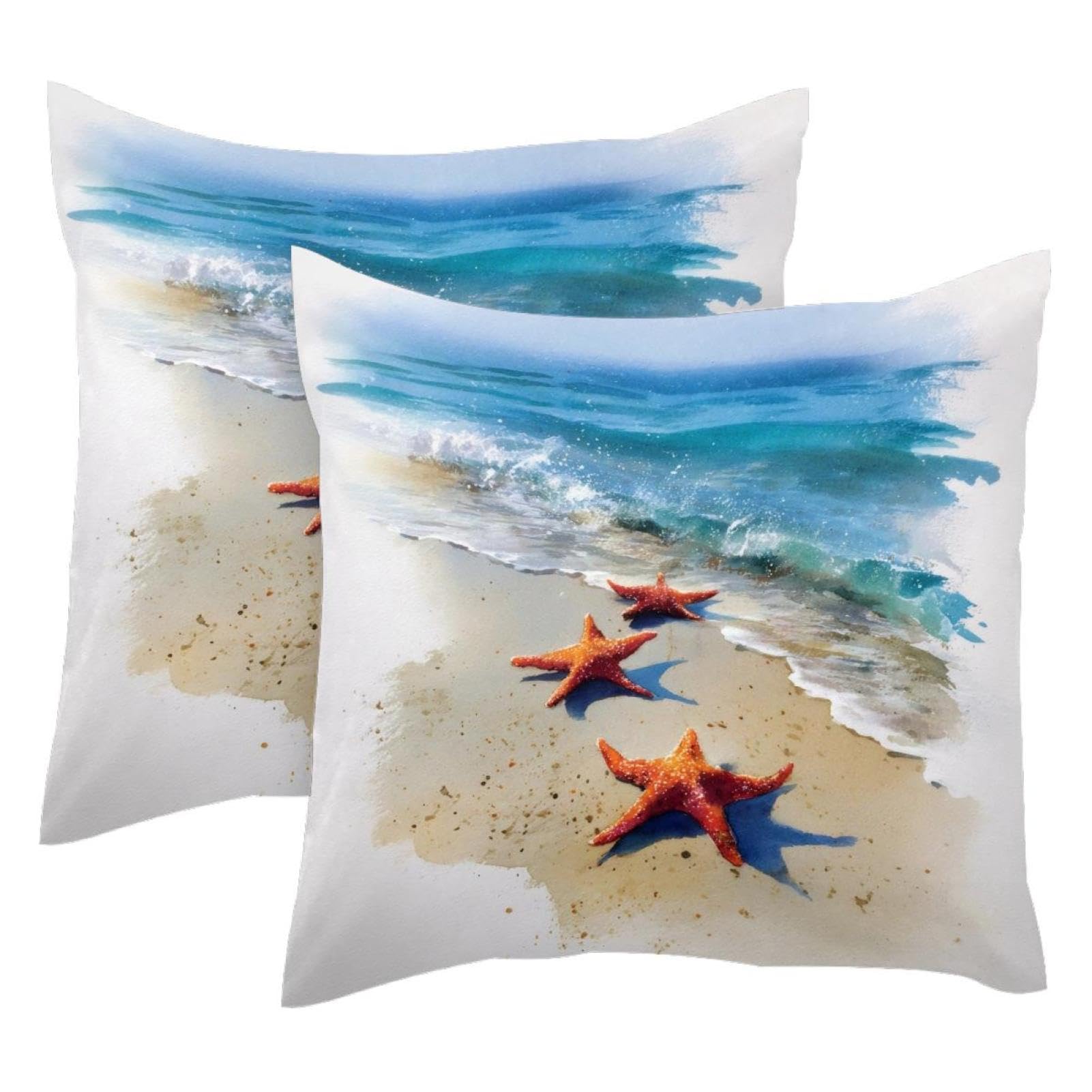 Fundas de cojín de terciopelo suave y diseño de estrellas