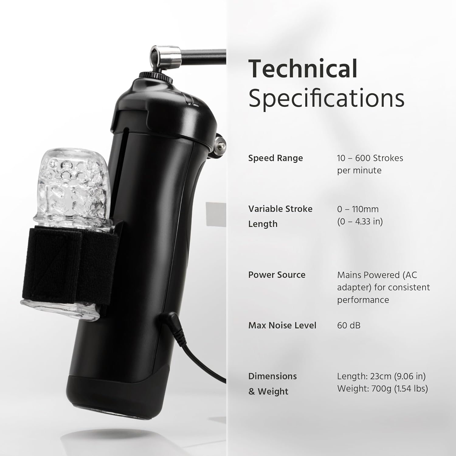 The HANDY Automatic Male Masturbator, Interactive VR Compatible Male Sex Toy