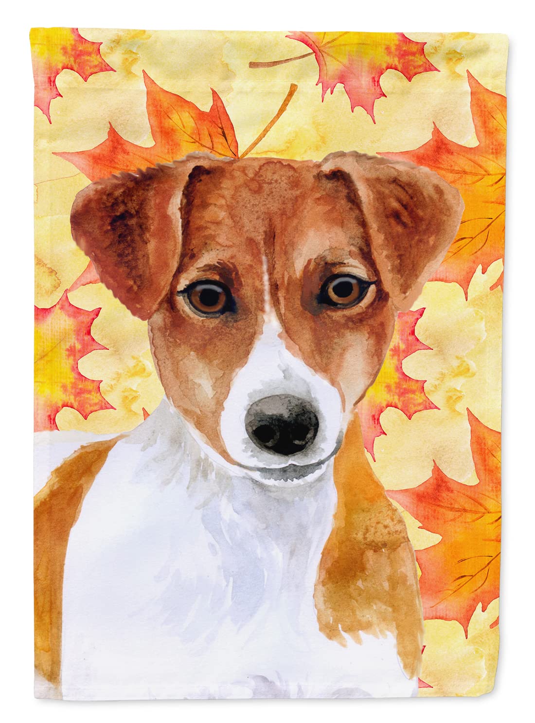 Drapeau d'automne Jack Russell grand format multicolore Caroline's Treasures BB9950CHF