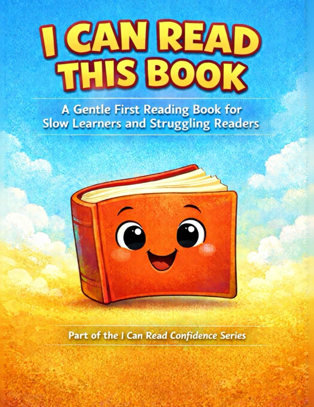 I Can Read This Book: A Gentle First Reading Book for Slow Learners and Struggling Readers (I Can Read Confidence Series)
