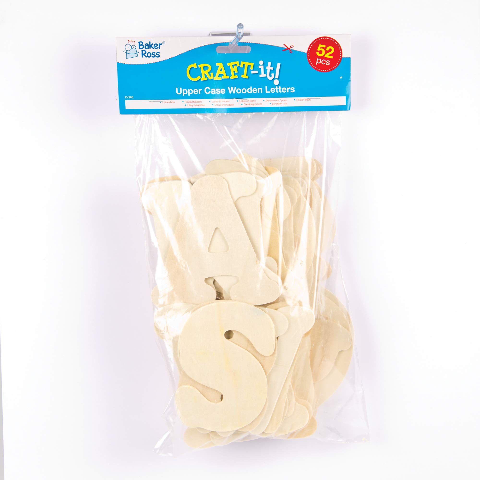 Baker Ross Selbstklebende Schaumstoff-Buchstaben – 1100 Stück, Bunt, Ideal Zum Basteln, Lernen & Dekorieren