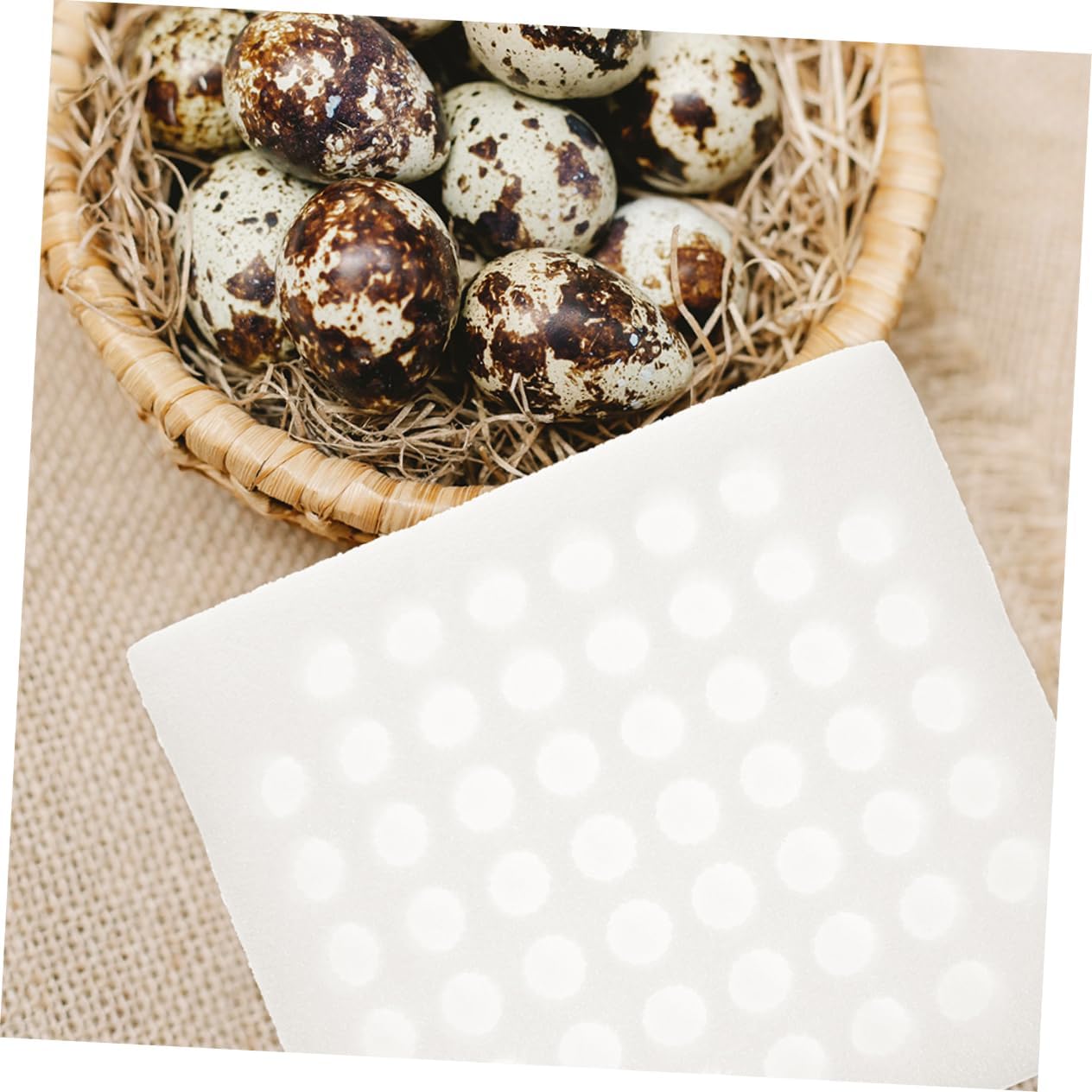 2pcs Foam Cartons for Quail Eggs Lightweight and Space-efficient Storage Trays Design for Home and Farm Keeps Fresh and Protected