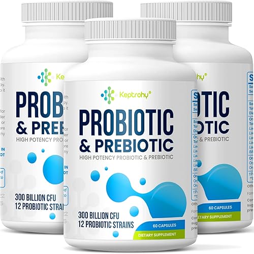 Miniatura 10 de Probiótico Akkermansia de 300 mil millones de AFU Akkermansia para mujeres y hombres, Akkermansia Muciniphila para más producción de Akkermansia, 60