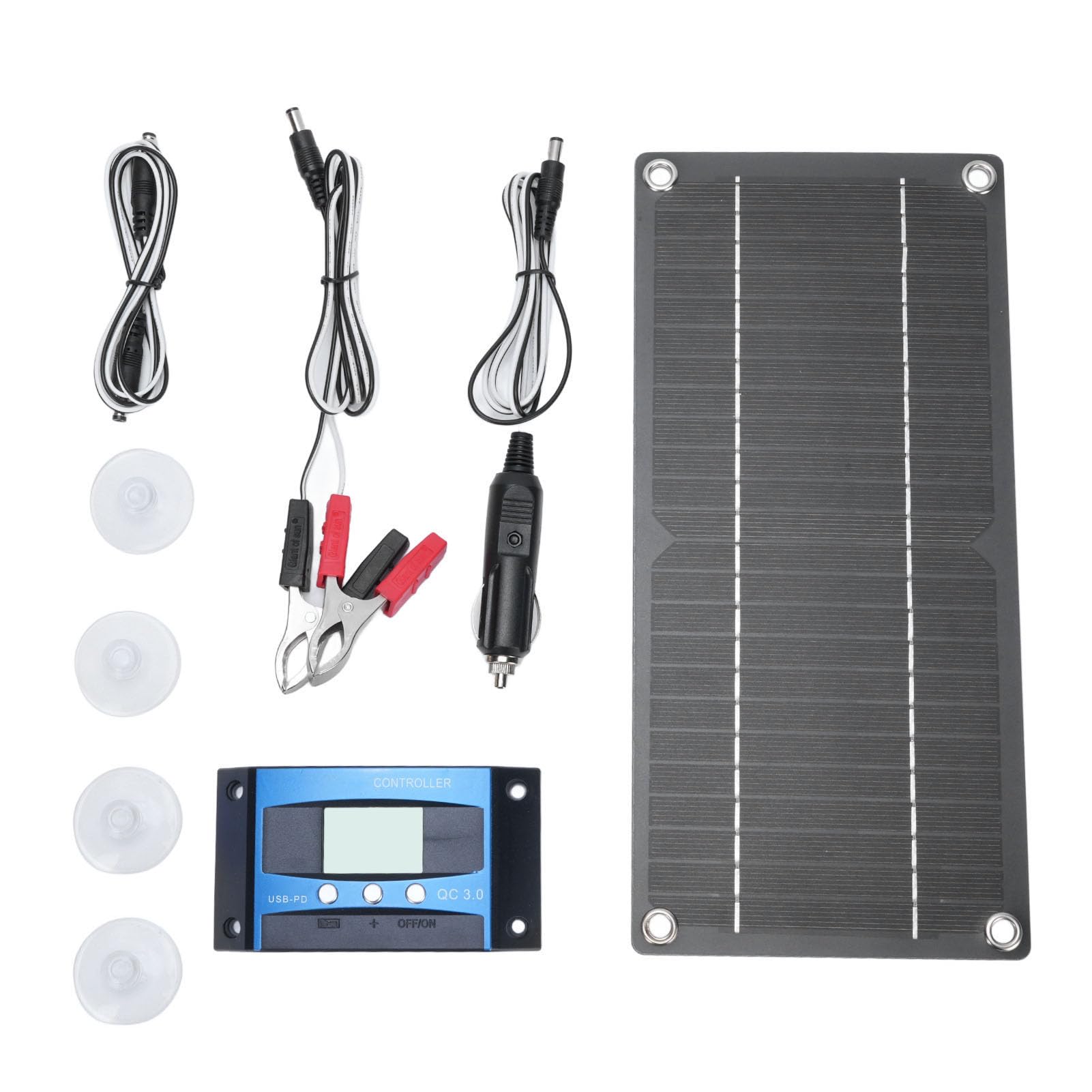 Eacam Kit Pannello Solare 600W con Controller 100A