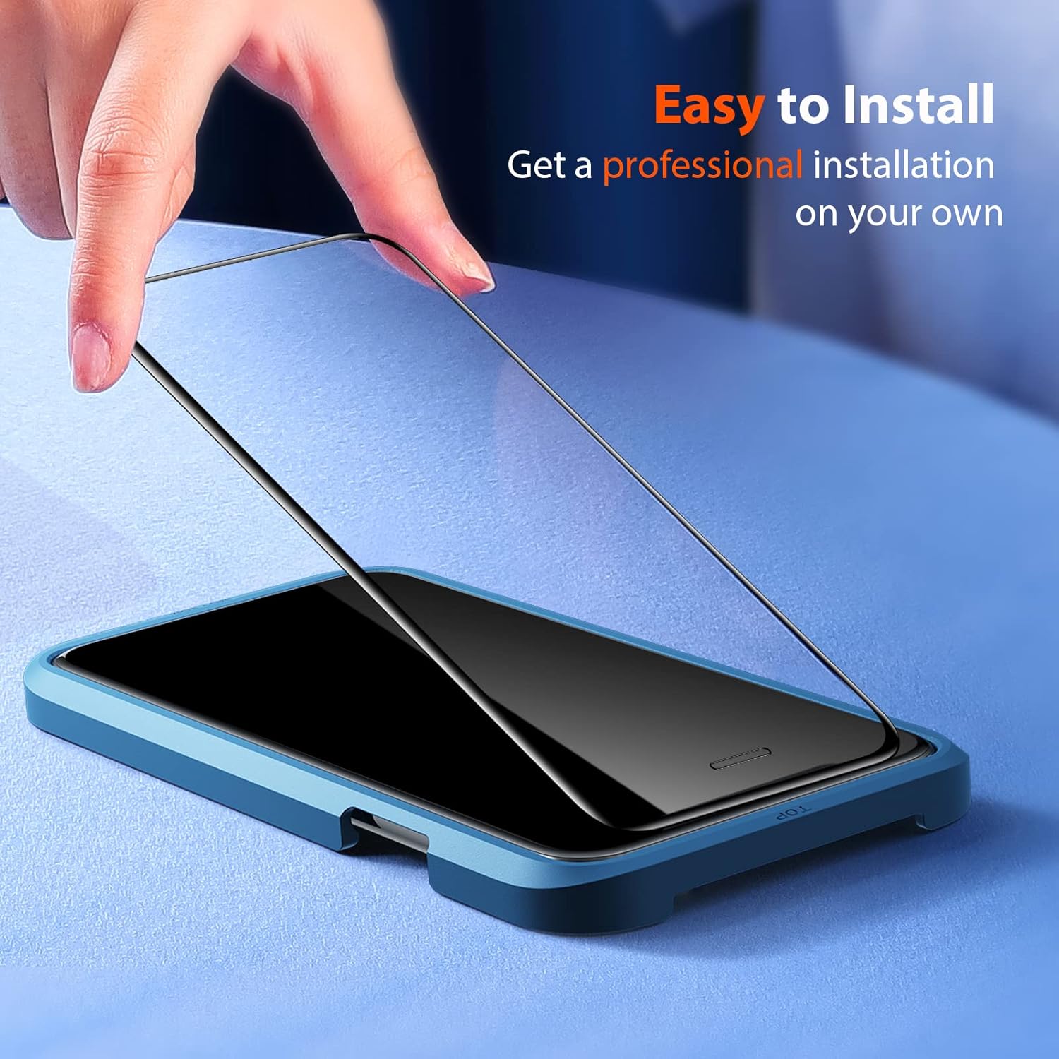 Amаzіng 🔥 TORRAS Diamonds Hard iPhone 11 Pro Screen Protector, iPhone X Screen Protector, iPhone XS Screen Protector, [Military Grade Shatterproof] [Eye Protection] Tempered Glass Film Clear-2 Pack