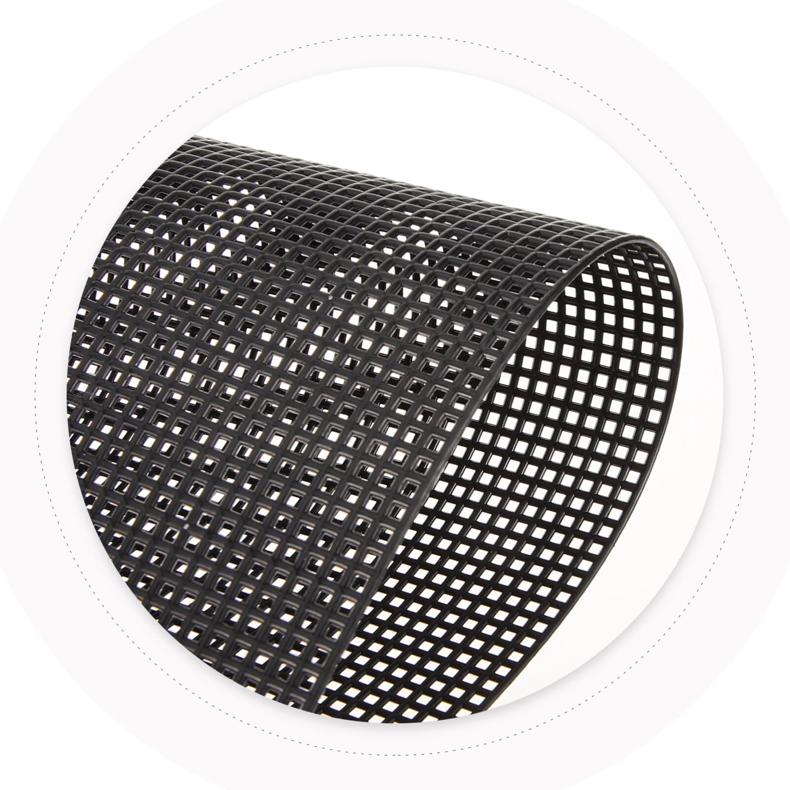 NUOBESTY 2 Pack Embroidery Mat Cross Stitch Mesh Linen Fabric Squares 90x70 Grid White Embroidery Fabric Sheets