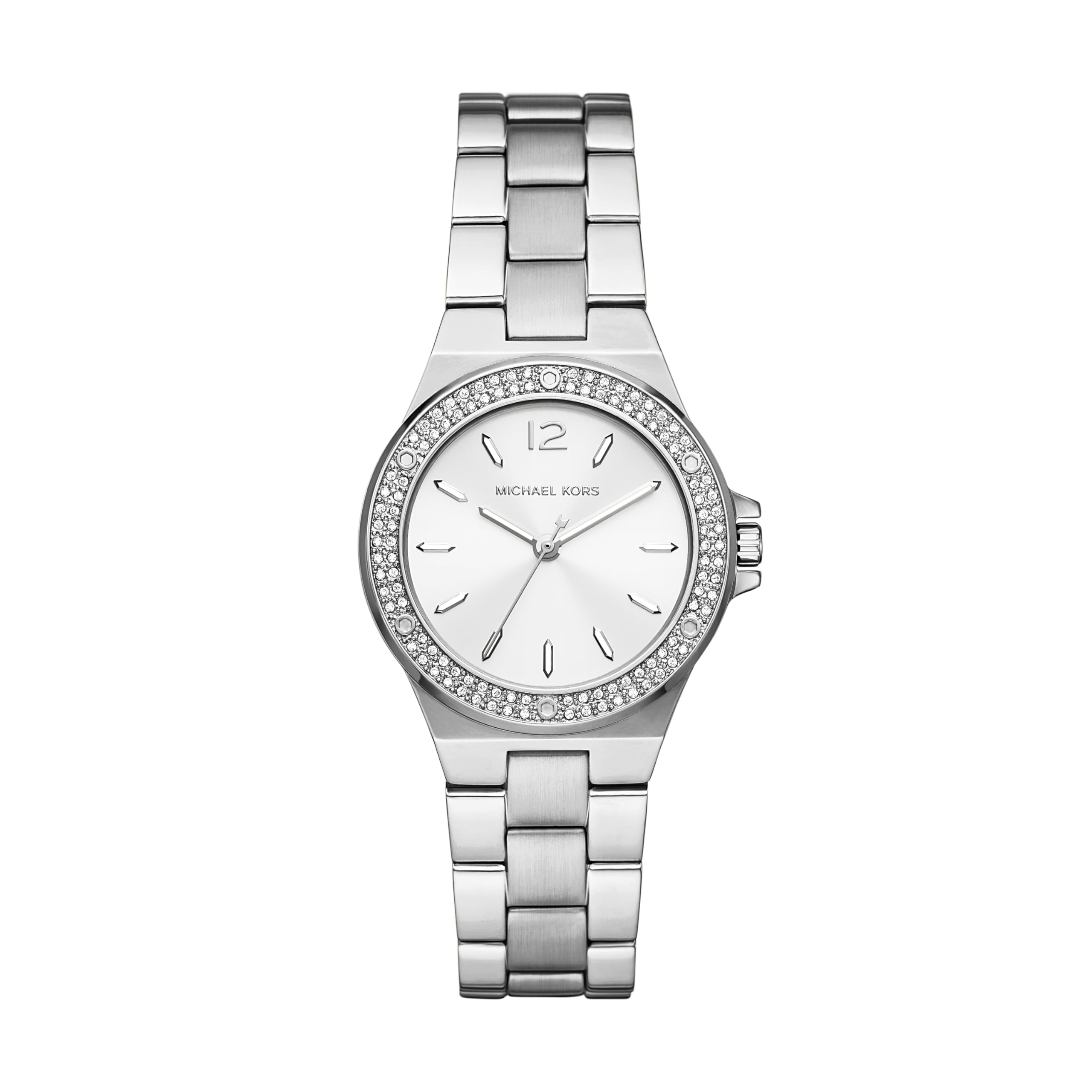 Michael KorsLennox Women's Watch, Stainless Steel Watch for Women with Steel Band