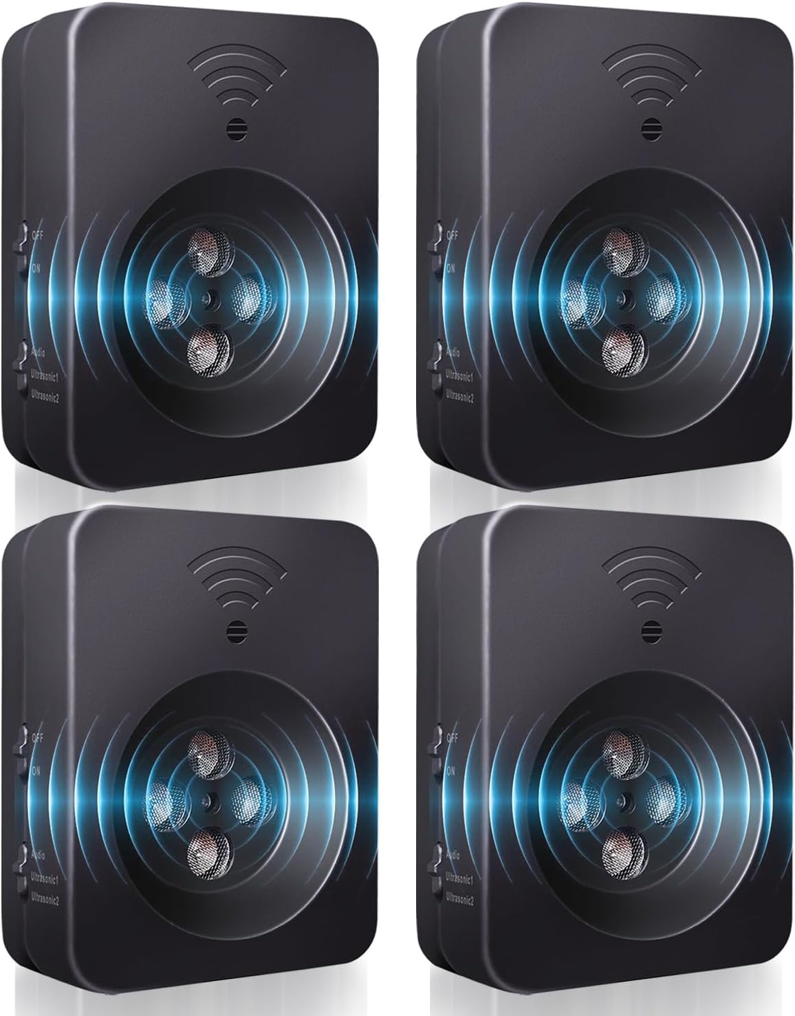 Anti Barking Device for Dogs Long Range 50ft, Ultrasonic Dog Bark Deterrent Device with Stop Dog Barks - Dog Barking Stopper 4 Ge