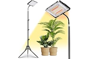 LBW Stand Grow Light for Indoor Plants with Adjustable Tripod 21-68 inches