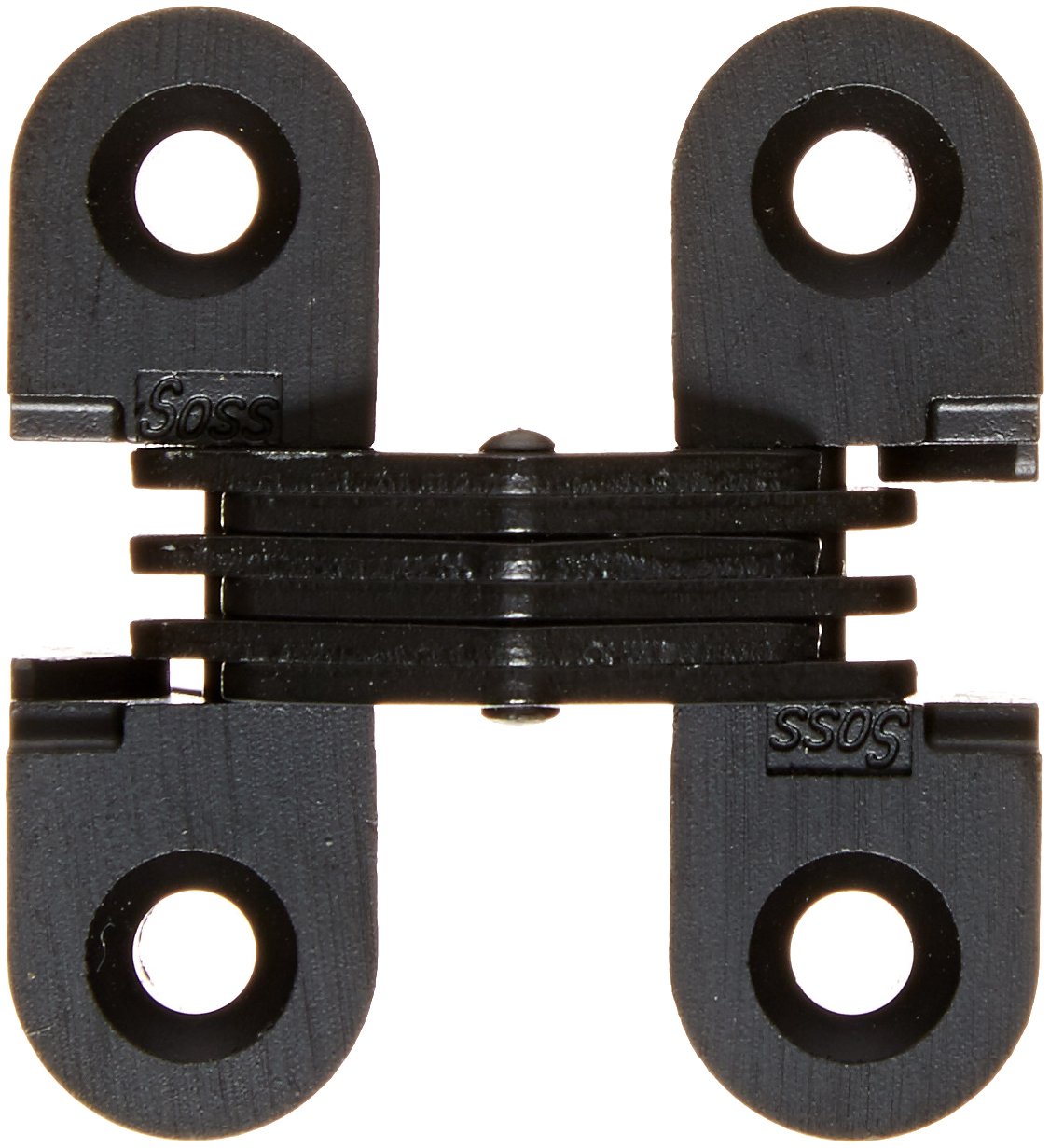 SOSS Invisible Hinges - Satin Brass Finish -2 SOSS Invisible Hinges - Satin Brass Finish -2
