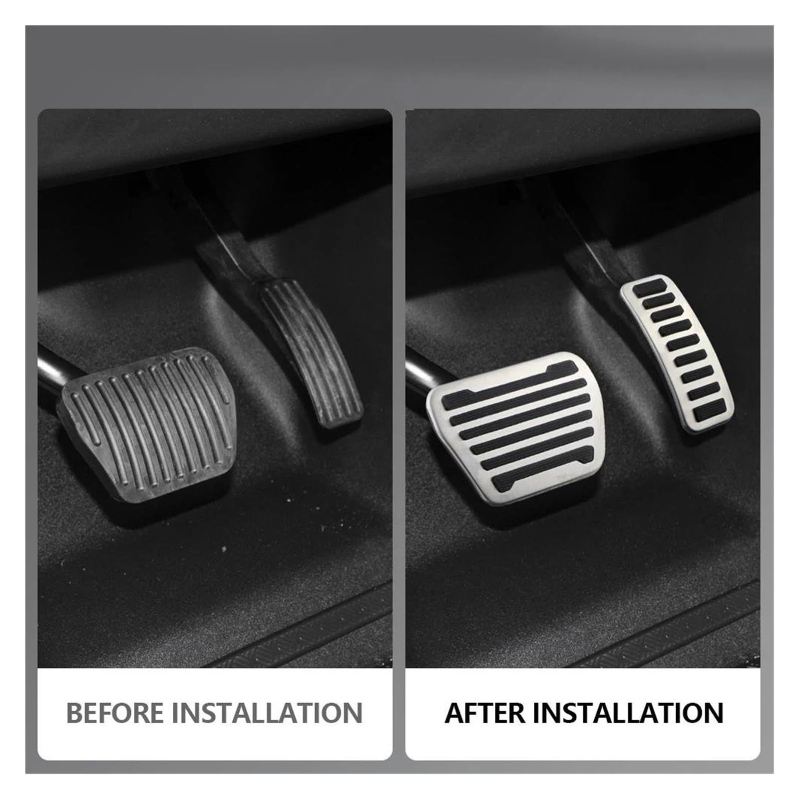 Gaspedal Abdeckung Für Range Rover Für Vogue Gaspedal Bremspedal | Für 2013–2020 Fußstützenabdeckung Für Kraftstoffbremse Im Auto