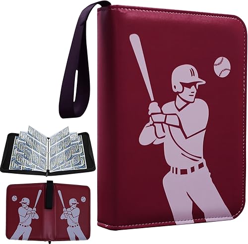 Miniatura 10 de Carpeta de tarjetas coleccionables de dragón azul de lujo, carpeta con cremallera de 9 bolsillos con 900 bolsillos, álbum de tarjetas para tarjetas