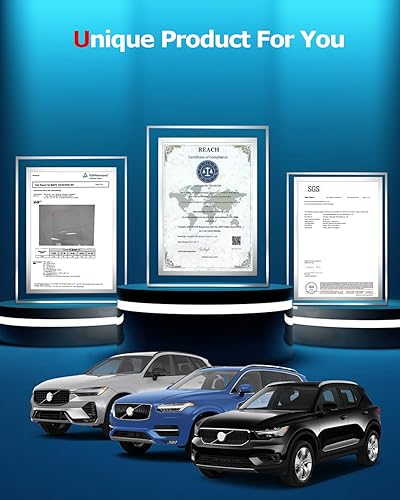 Miniatura 6 de ASZSK Protector de pantalla para Volvo XC60 (2018-2023), XC40 (2019-2023), XC90 (2017-2023), S60 (2018-2023), S90 (2017-2023), V60 (2019-2023) 8.7