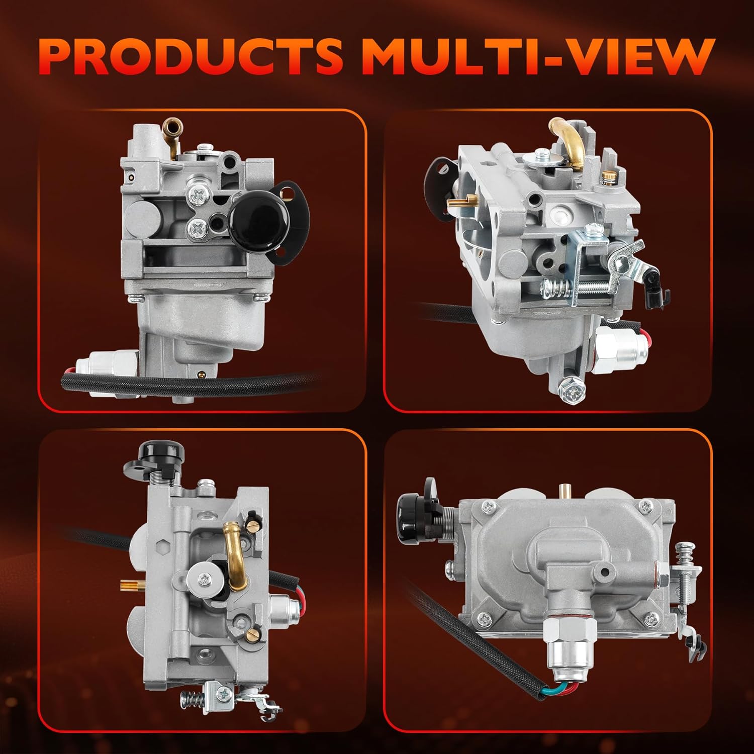 Carburetor Compatible with Exmark Quest E-Series S-Series & Toro TimeCutter ZTR 6000 MX4250 MX4275 MX5050 MX5475 ZS5000 MyRide 54" 60", Replaces 136-7840 127-9289 136-7842, with Fuel Pump