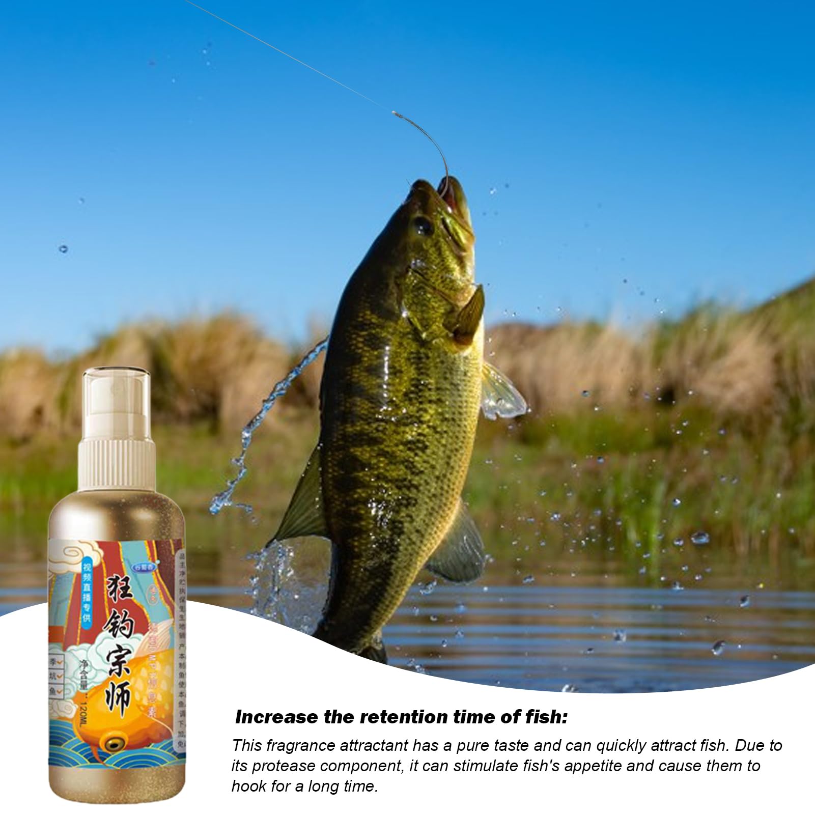 Appât Liquide Pour Pêche - Odeur Poisson Tilapia, 100 Ml, Concentré - Pour Carpe, Tilapia, Carassin En Eau Douce - 7