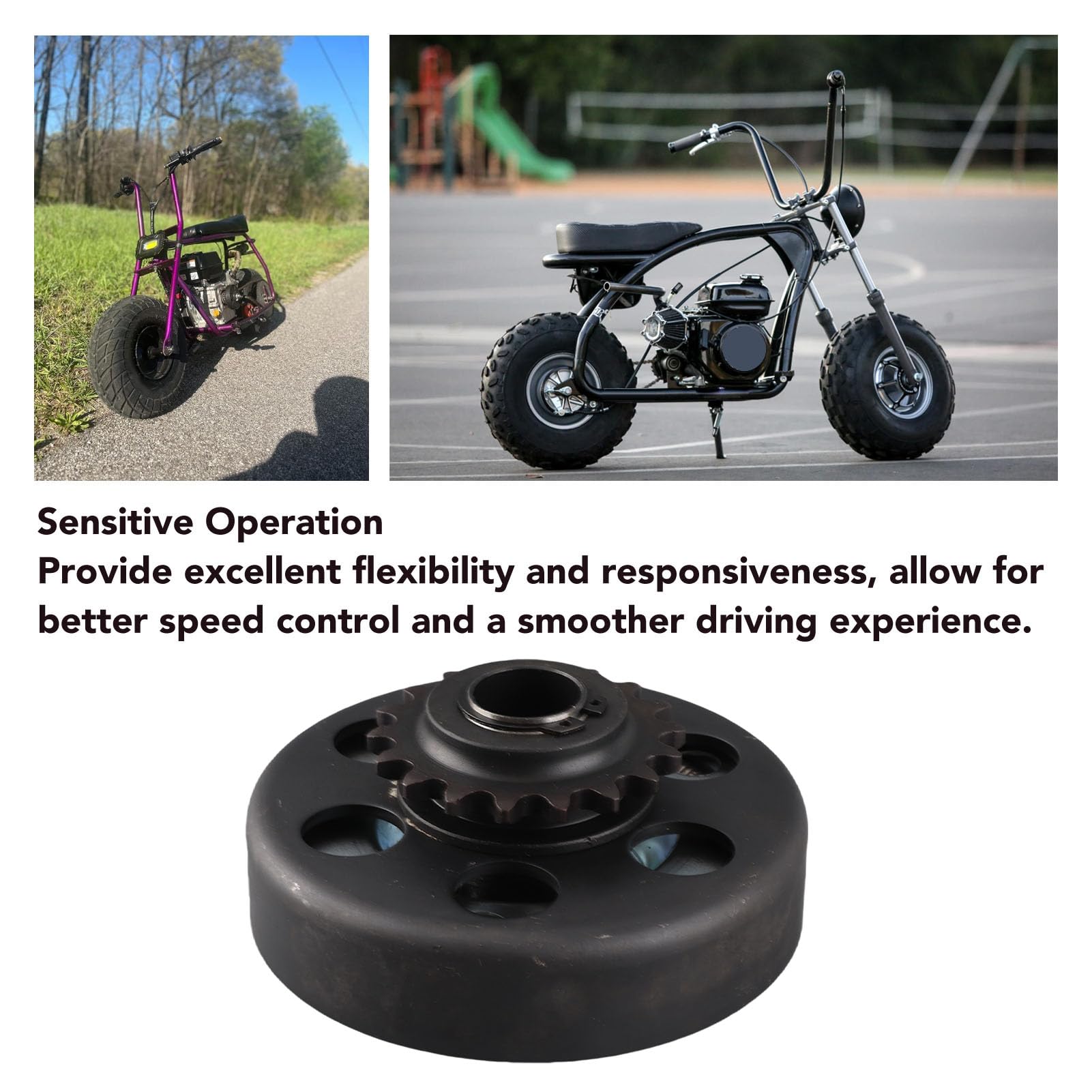 18T Go-Kart-Kupplung, 20 Mm 35 Kette – Hochleistungs-Fliehkraftkupplung für ATV, Mini-Bike, Schnelle Beschleunigung, Feinfühlige Steuerung, Einfache Installation