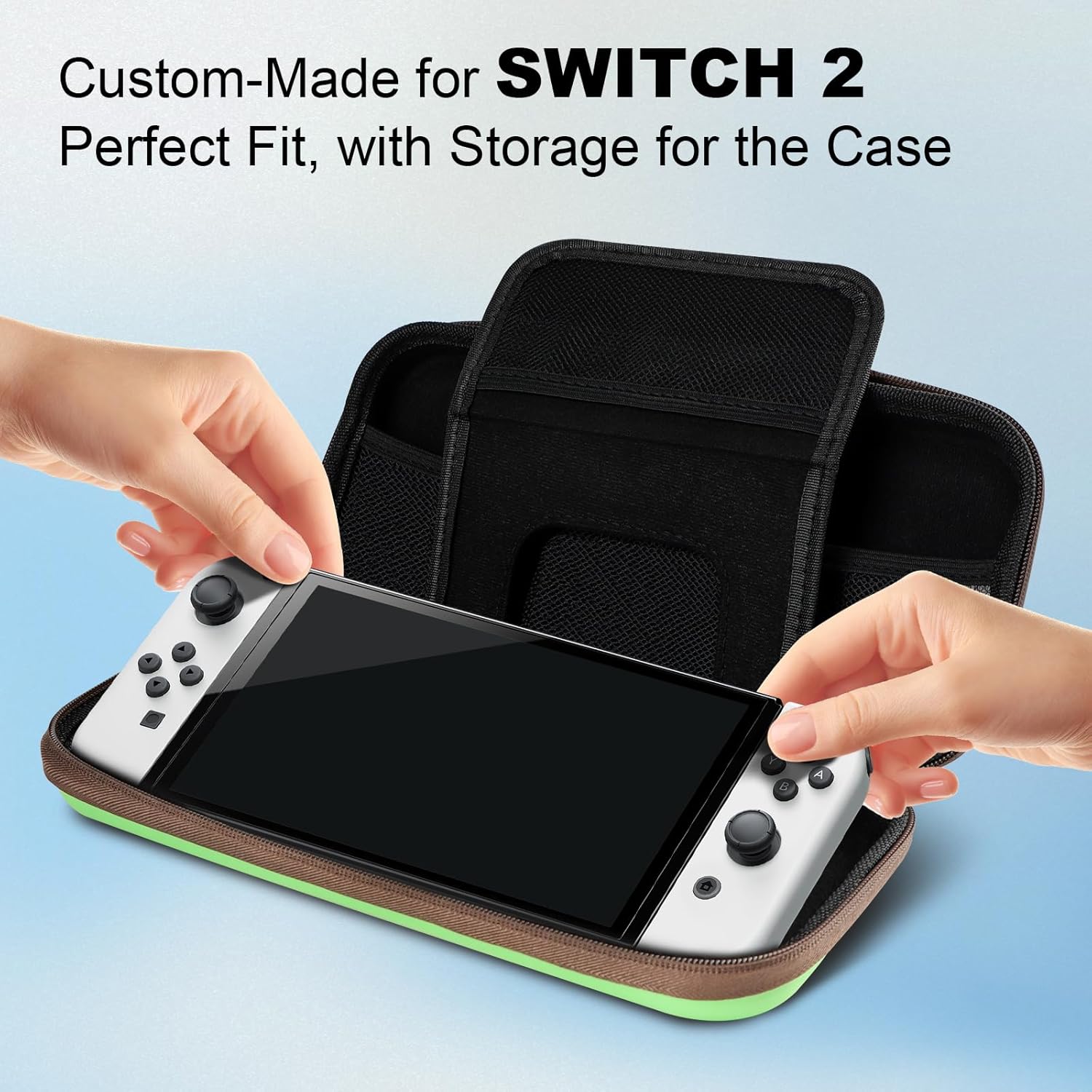 Turquvix Carrying Case Compatible with Nintendo Switch 2 - Image 2