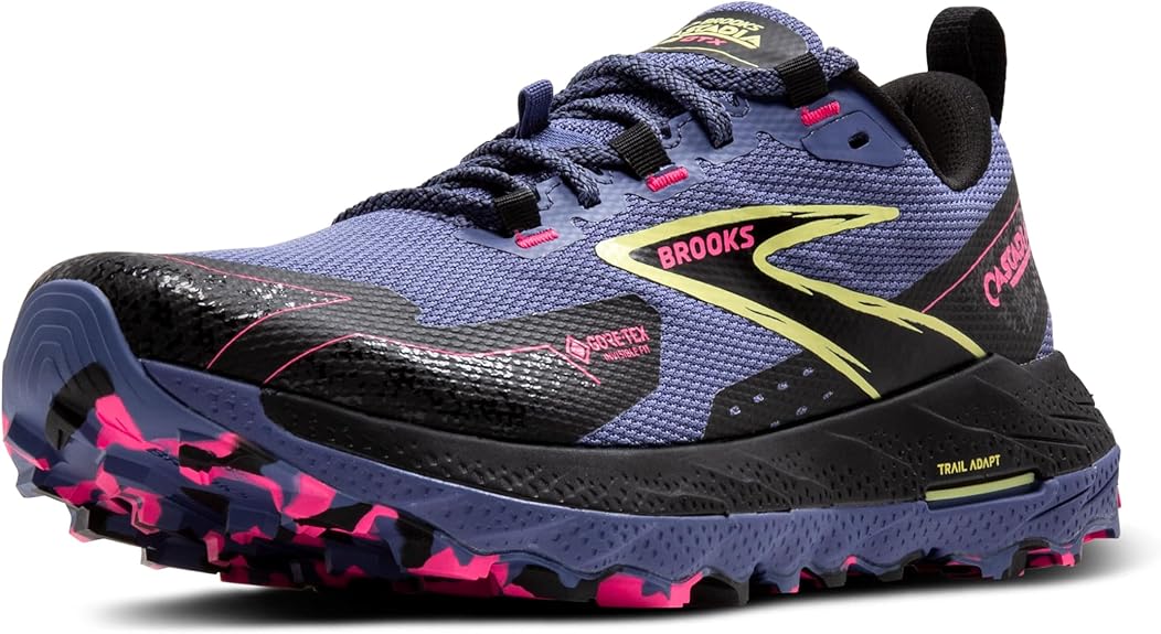 Brooks Women’s Cascadia 18 GTX Waterproof Mountain Trail Running Shoe