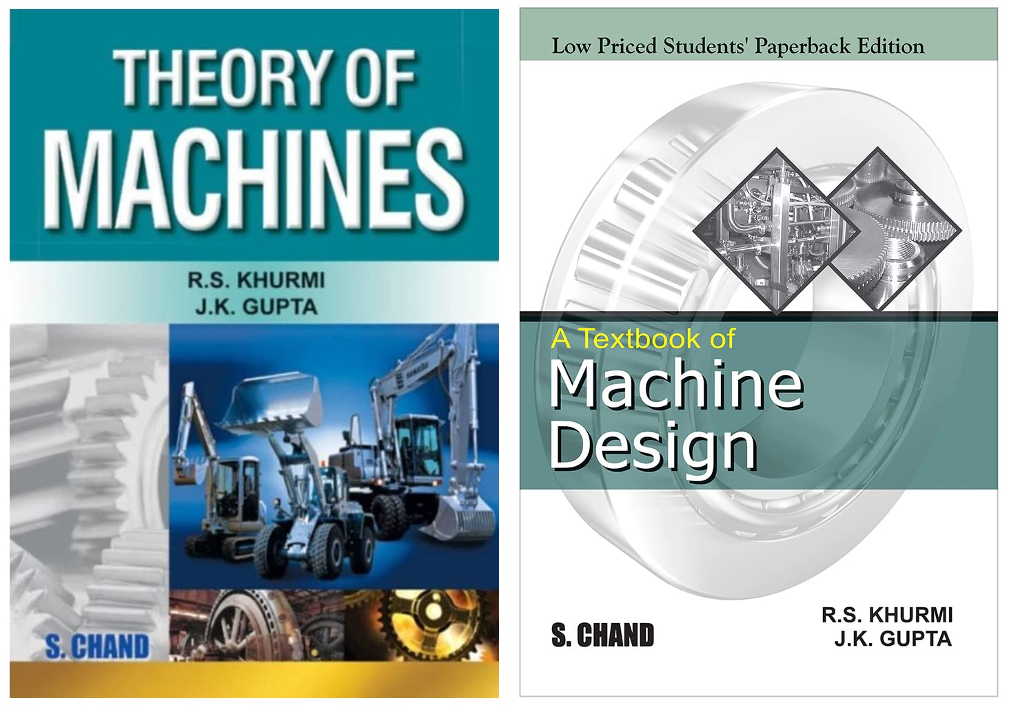 A Textbook Of Machine Design & A Textbook Of Theory Of Machine