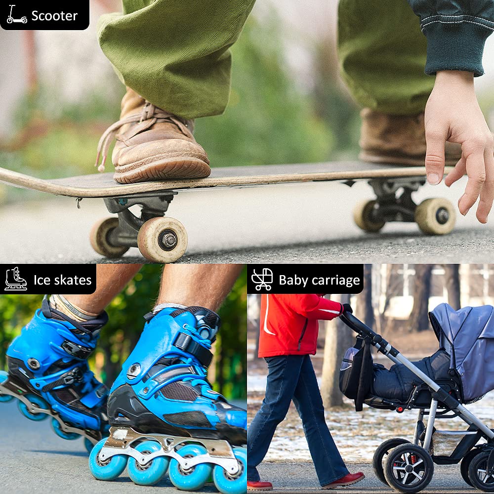 GEELE De 2 Roulements De Skateboard - Roulements À Double Rouleau Haute Vitesse GEELE De 2 Roulements De Skateboard - Roulements À Double Rouleau Haute Vitesse