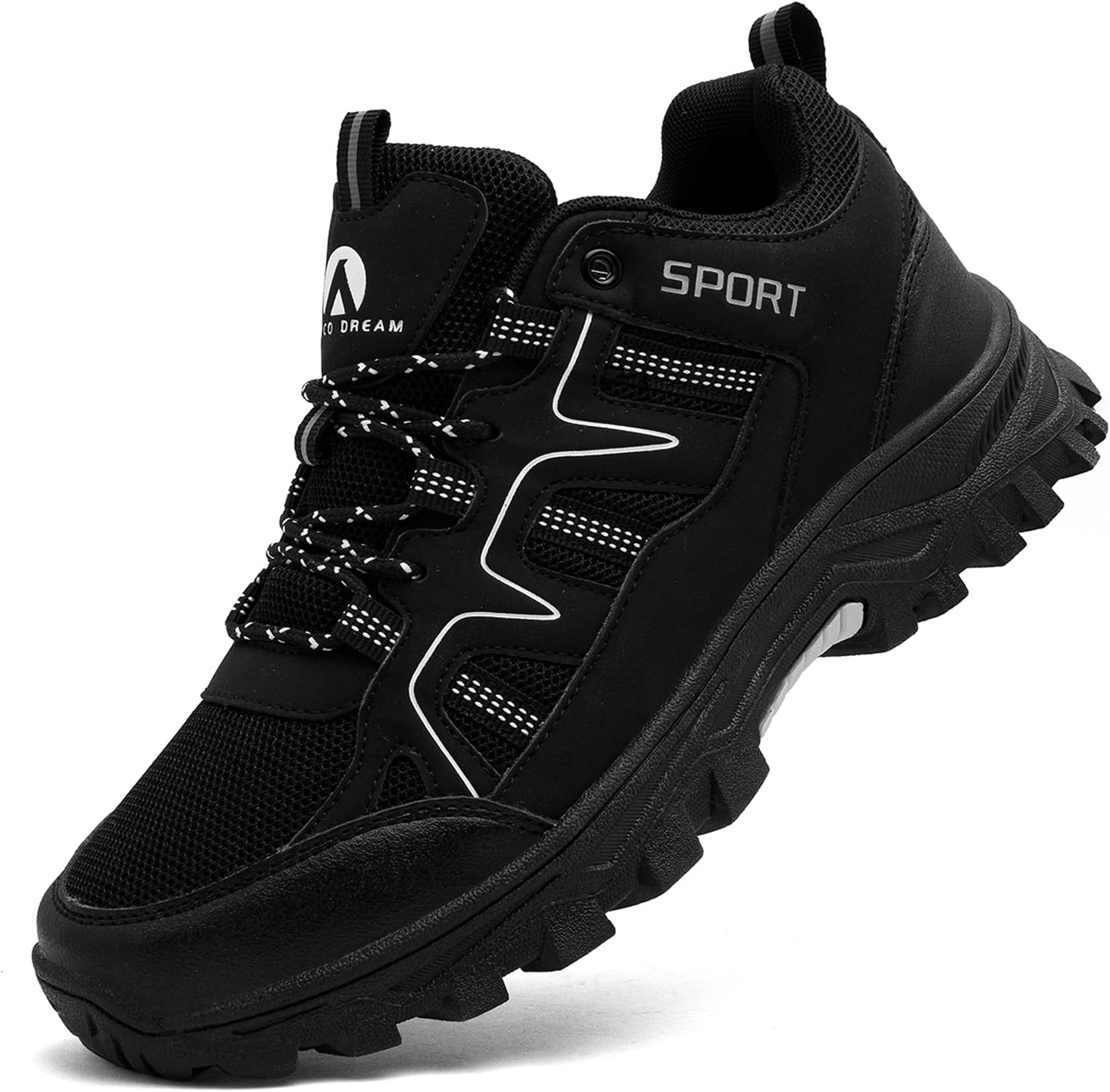 Hiking Shoes Men's Women's Walking Shoes Lightweight Breathable Trekking Trails Trainers Outdoor Backpacking Camping Sneaker