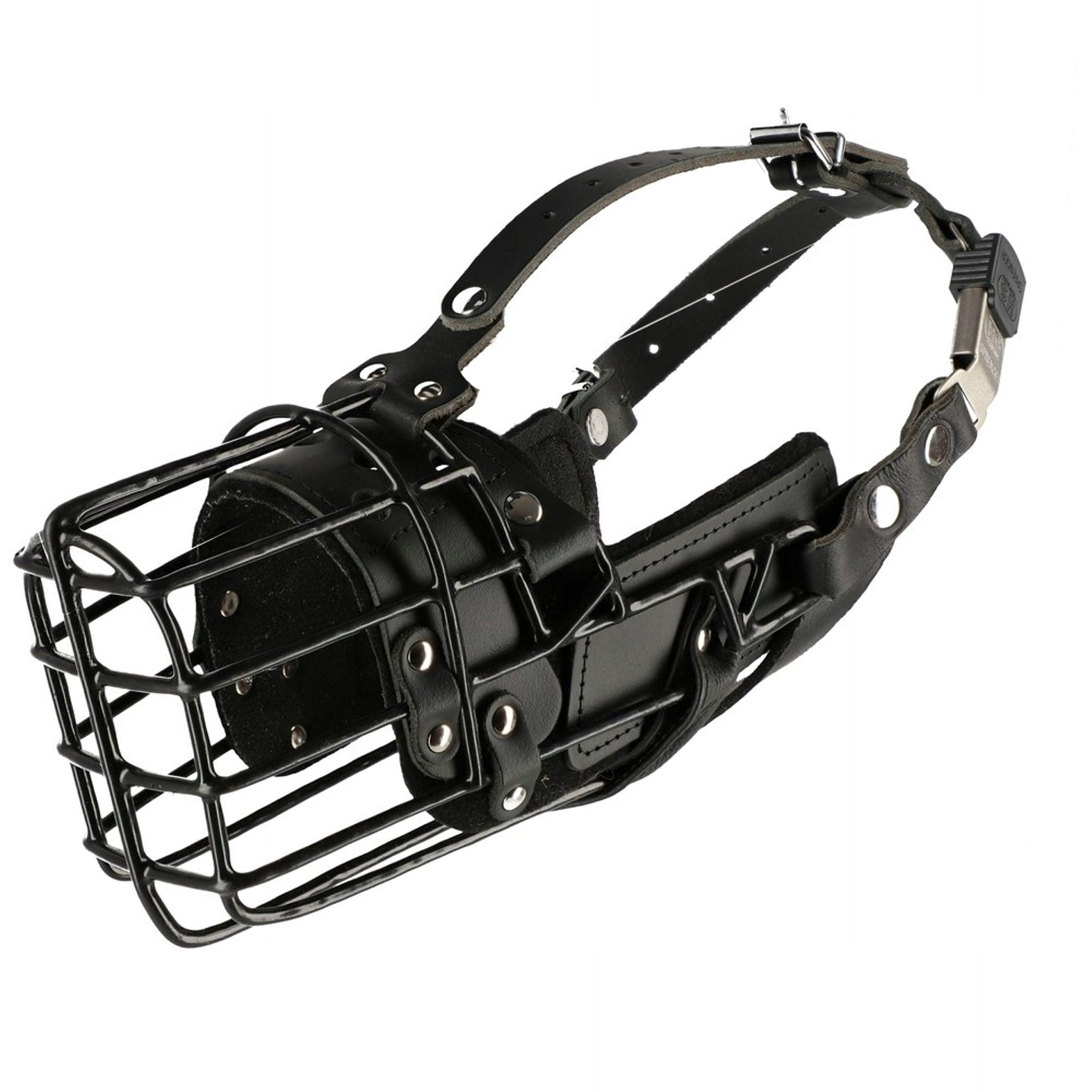 Bozal de metal de goma Dingo Gear para Malinois | Profesional, cómodo, universal, largos paseos S03048