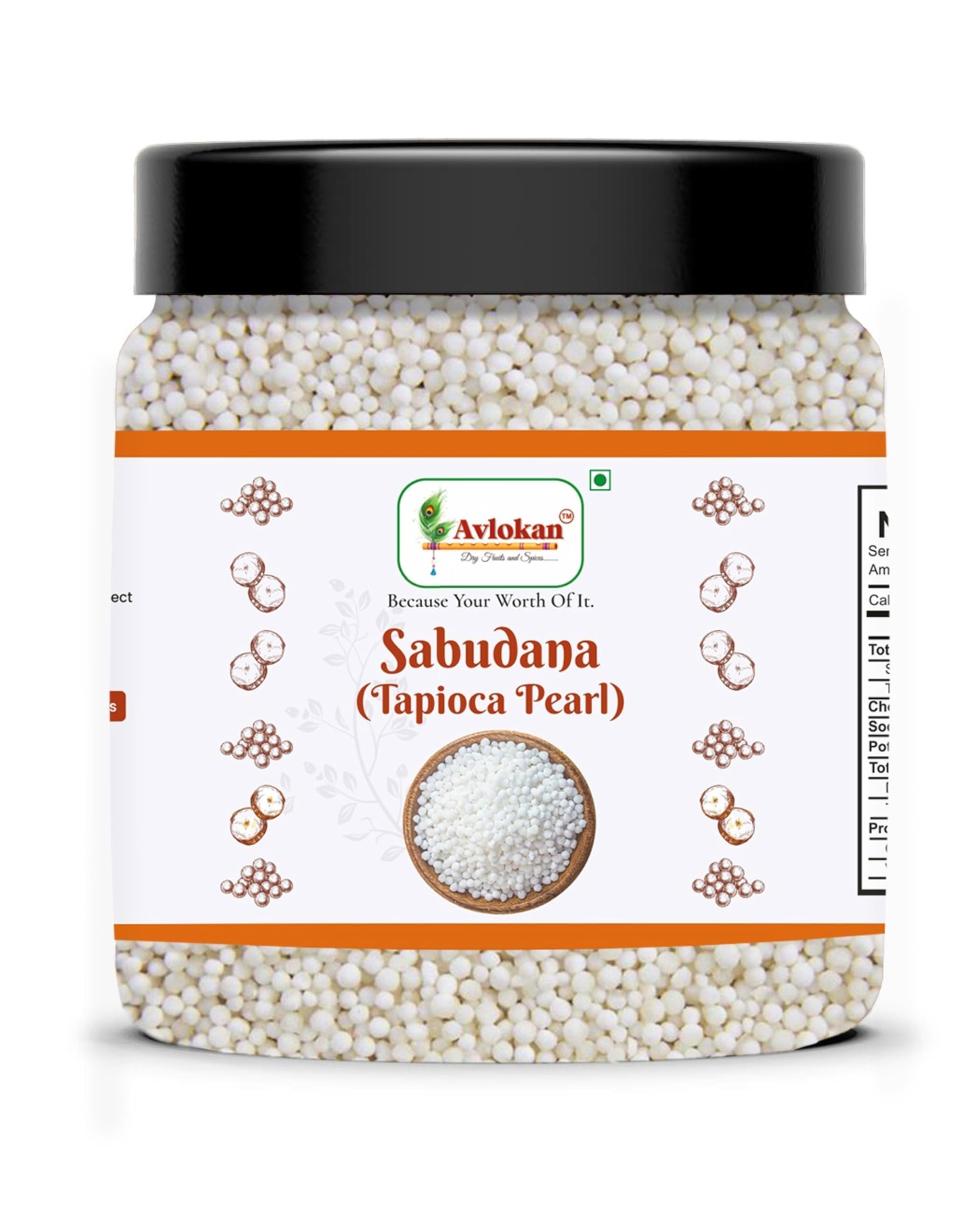 Avlokan Sabudana Pearls Tapioca Sago