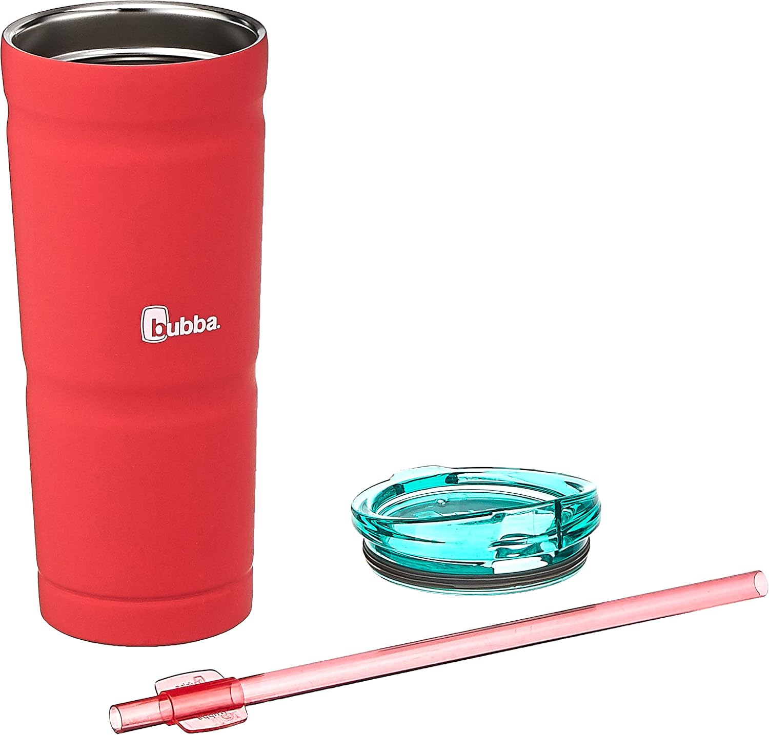  | Bubba Envy S Vacuum-Insulated Stainless Steel Tumbler with Lid and Straw, 24oz Reusable Iced Coffee or Water Cup, BPA-Free Travel Tumbler, Island Teal: Tumblers & Water Glasses