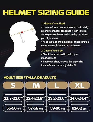 Miniatura 6 de Casco de motocicleta de cara completa con alerón, diseño aerodinámico avanzado para hombres y mujeres (unisex)