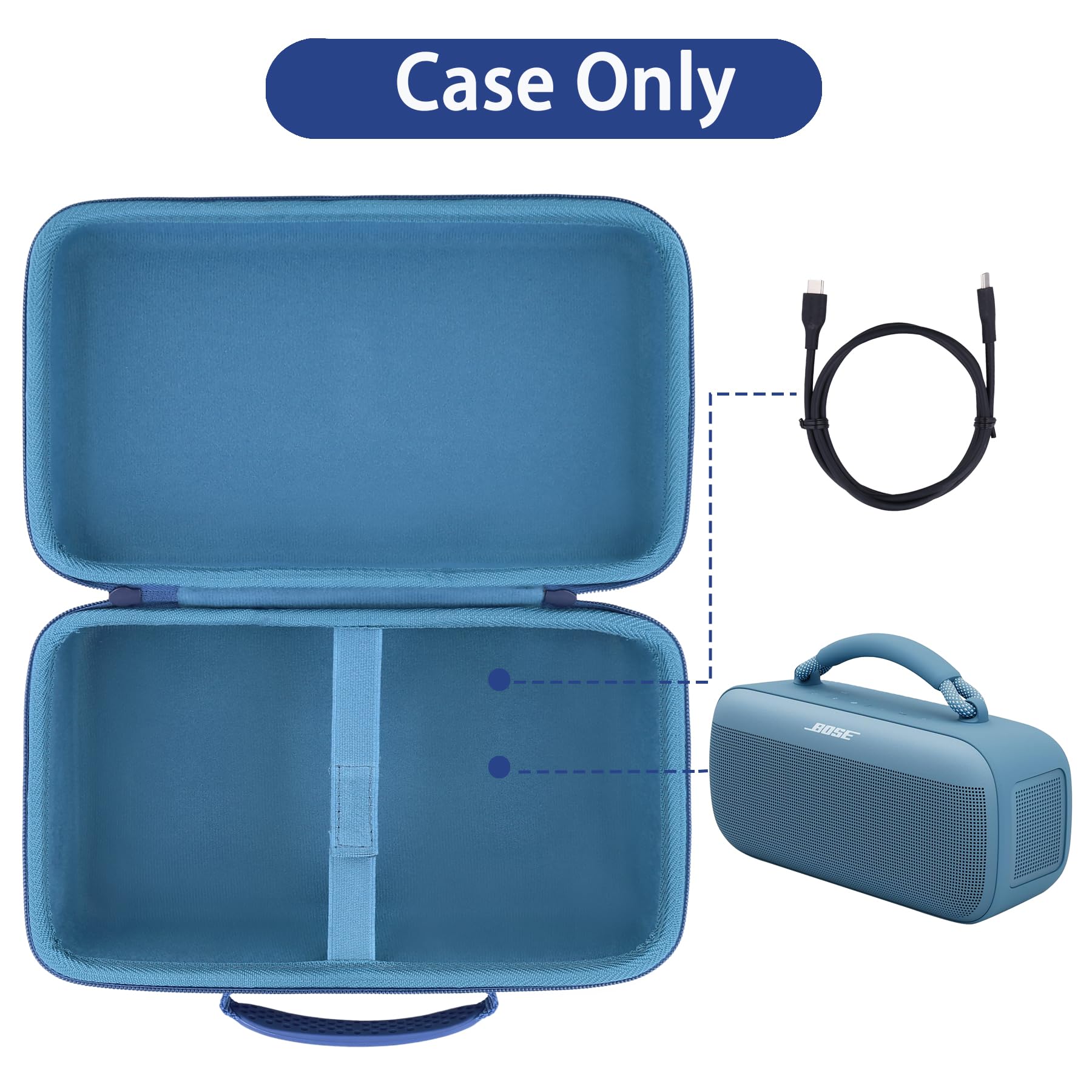 Amazon.com: Aenllosi Hard Storage Case for NEW Bose SoundLink Max
