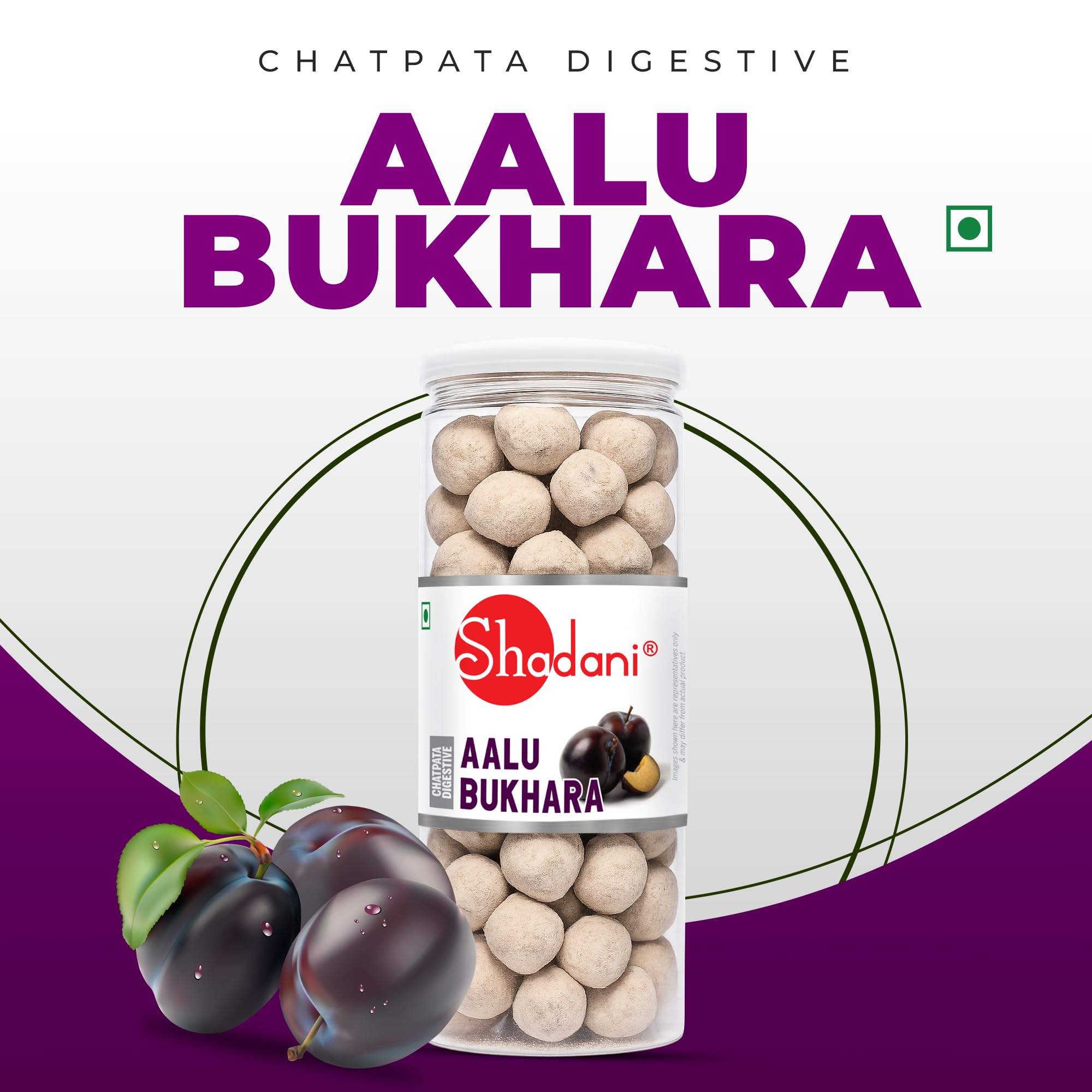 Shadani Aalu Bukhara Can (200g) Pack Of 2| Mango Based Digestive Goli | After Meal Refreshment | Indian Pachak Chura Goli - Image 5 thumbnail