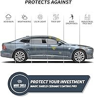 Vista 3 de Revestimiento de cerámica PRO 10H – Autorreparable Larga duración para 2 coches + Protección avanzada de SiO2 Fácil aplicación Brillo