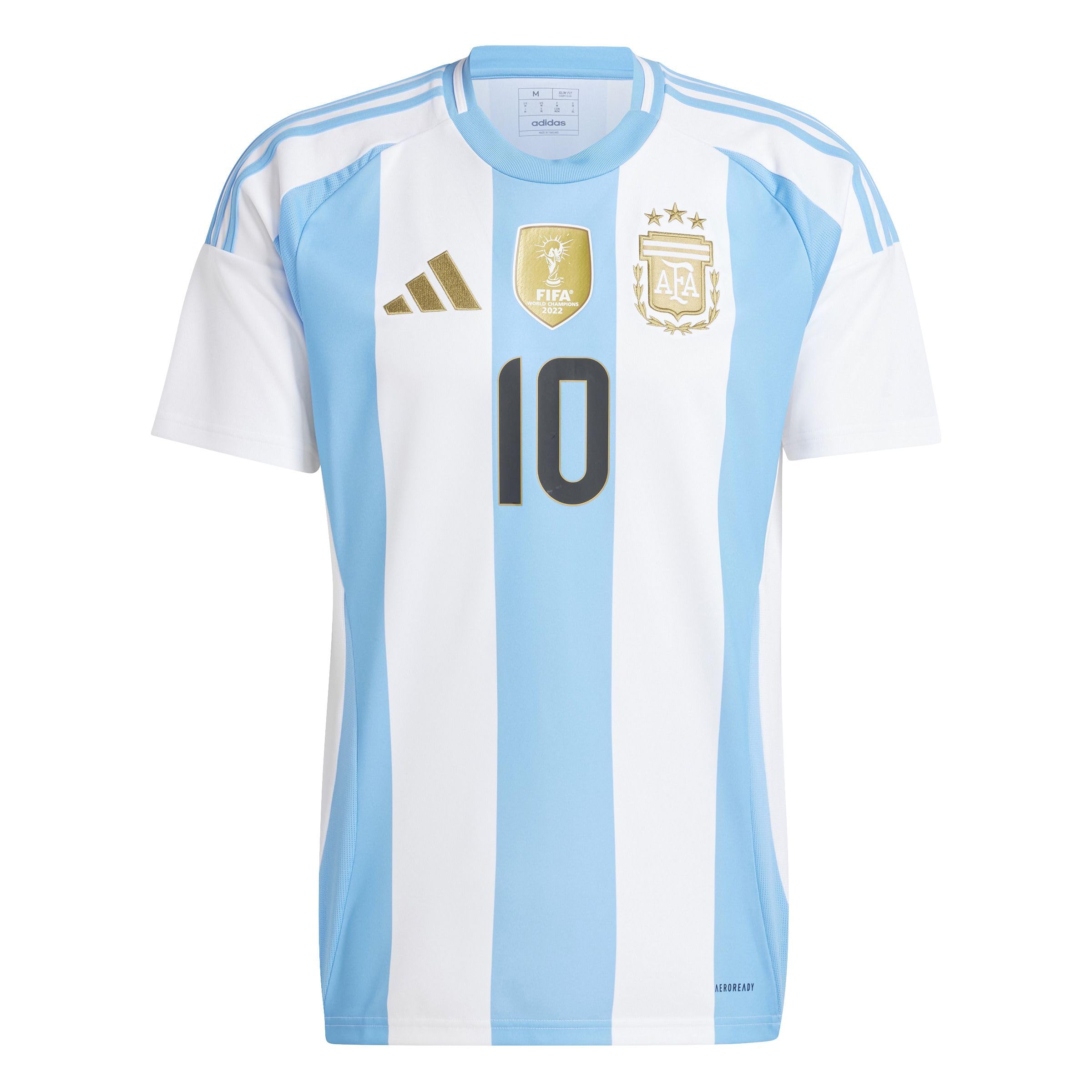 Adidas (M) 2024-2025 Argentina Lionel Messi Home Shirt (Messi 10)