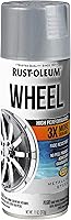 Vista 11 de Rust-Oleum 366438 Pintura en aerosol de alto rendimiento para ruedas, 11 onzas, color negro mate