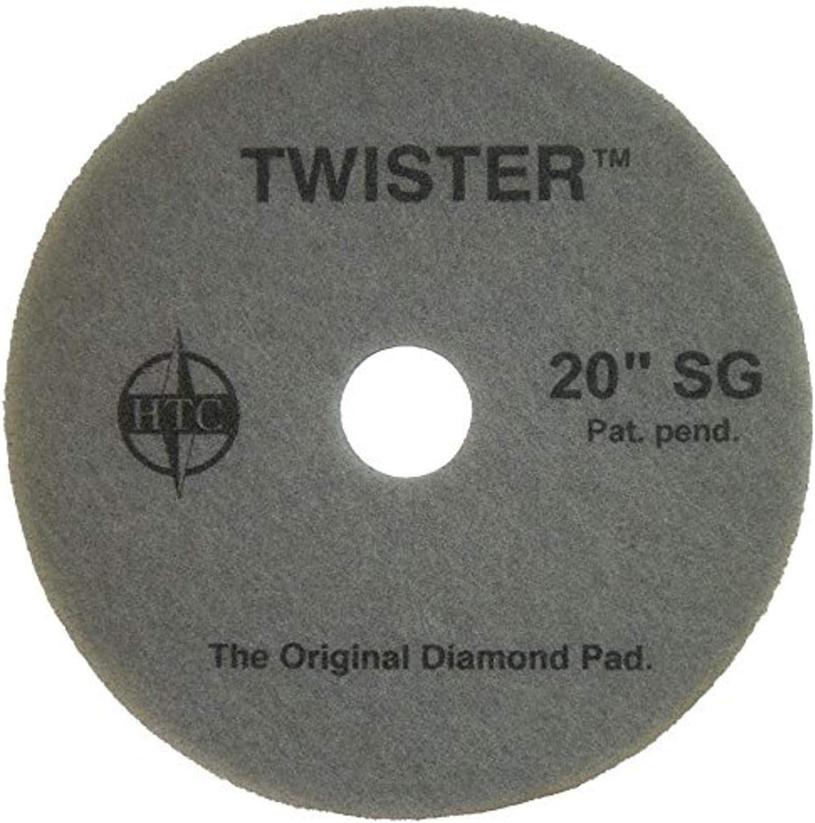 Americo Manufacturing 434927 Twister Diamond Coated SuperGloss Floor Pad (2 Pack), 27"