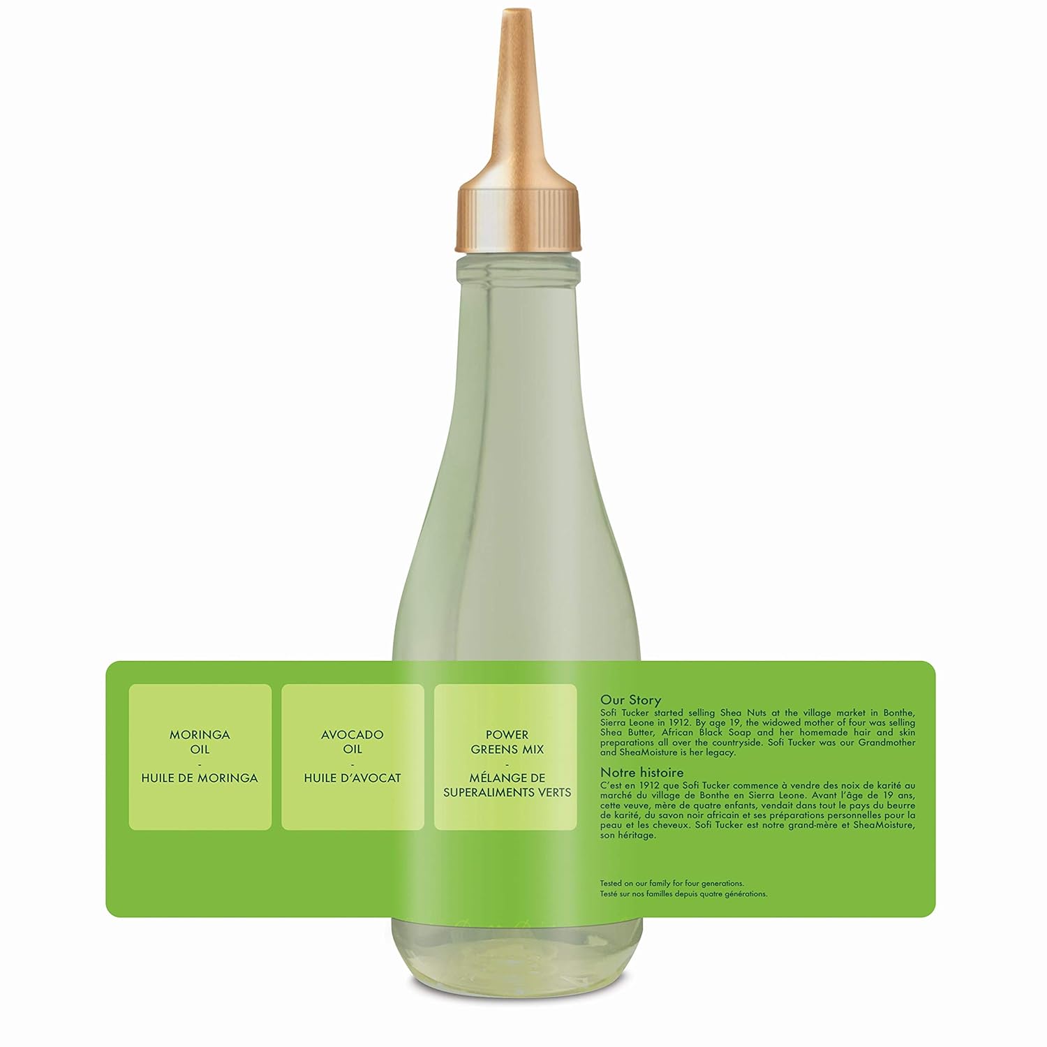 SheaMoisture Moringa Avocado Power Greens Hair Rinse, 8 FZ - Image 8