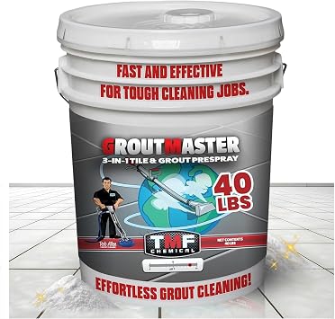 TRUCK MOUNT FORUMS GroutMaster Tile and Grout Cleaner Solution, 40 lbs