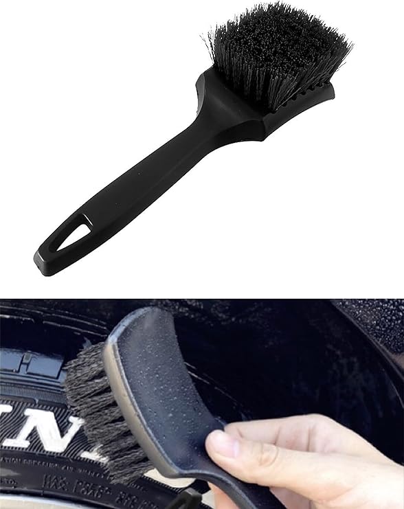 SuXHyez Car Tire Cleaning Brush Multifunction Car Alloy Wheel Cleaning Brush Car Detailing